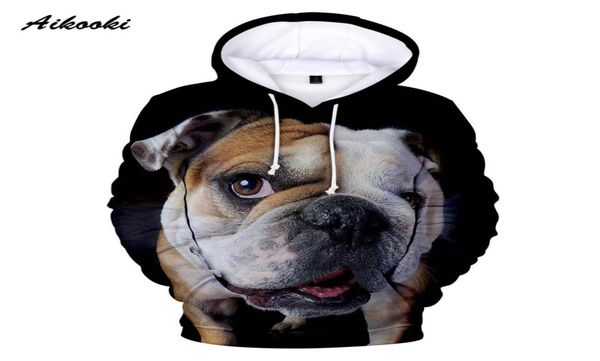 Lindas sudaderas con capucha de Bulldog Francés para hombres y mujeres, sudaderas con capucha de invierno a la moda con estampado 3D completo, diseño de perro y cama, sudaderas para niños y niñas con capucha 5216326