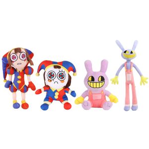 Mignon drôle cirque Clowns en peluche jouets incroyable Joker lapin peluches dessin animé en peluche animé Clown poupées enfants Playmate cadeau jouets