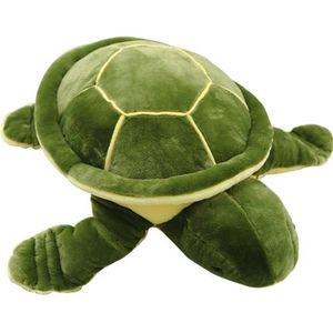 Linda muñeca de tortuga verde juguete de peluche muñeca de tortuga almohada de gran sujeción cojín regalo de cumpleaños PP algodón relleno de felpa corta T200901