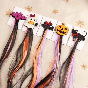 Leuk Halloween Decoratie Haarspeld Cartoon Ghost Gifts Glitter Halloween Party Festival Hoofdtooi Mini Witch Cosplay Ornament