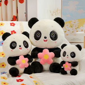 Leuk knuffelen Panda Plush Toy Doll Romantic Panda Dolls Pillow Girls Holiday Gift