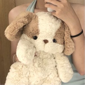 Jolie de lapin de célébrité Internet, bonne nuit, chien de lapin, sommeil avec poupée, poupée de coton, jouet en peluche, cadeau de fille