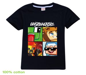 Schattige jongen cartoon t-shirt pop games t-shirt tops voor 2-16years kind jongens meisjes Zomer tops kleding bovenkleding2495036