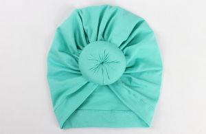 Mignon enfant fille Turban indien africain bandeau casquette foulard chapeau noué tête Wrap bébé douche fête d'anniversaire casquettes couleurs vives cadeau