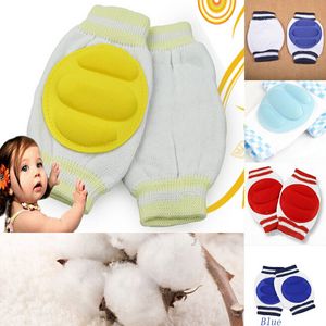 Mignon enfants sécurité plus respirant coussin de coude rampant nourrissons tout-petits bébé genouillères protecteur jambières bébé rotule 6 couleurs