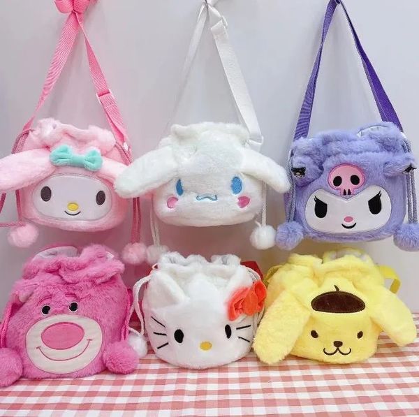 Sac en peluche en peluche mignon pour chaton sac en peluche à vendre