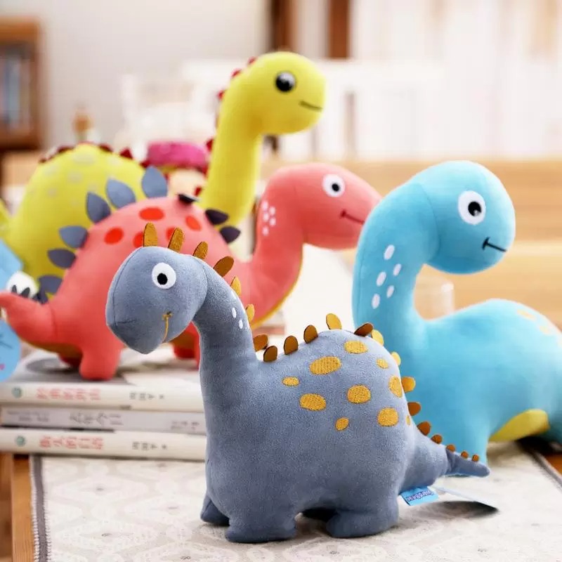 Śliczne małe dinozaur Plush Doll Pillow Boys Girls Girl