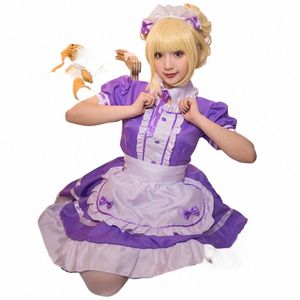 leuke Lolita Maid Dr Girls Woman Amine Maid Cosplay Kostuums Waitr Maid Dres Outfits Party Stage Kostuums S-5XL maten K34e #