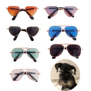 Mignon belle lunettes de réflexion pour petit chien chat jouet chat chien lunettes de soleil produits pour animaux de compagnie lunettes pour animaux de compagnie Photos accessoires