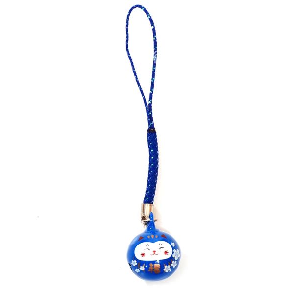 Mignon chanceux chat cloche keychain téléphone charmes clés de voiture pendentif pendant usb lecteur flash lonyard couple cadeaux clés chaînes clés prie keyfob