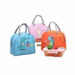 sac à lunch mignon carto bento box sac petite pochette thermique isolée pour enfants collations d'école enfant craine sac à main o18o # #