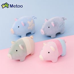 Mignon Metoo poupée jouet doux en peluche Kawaii peluche Animal cochon dessin animé oreiller beau cadeau de noël pour enfants cadeau d'anniversaire F41