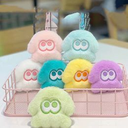 Mignon mini squid peluche pendant spray sapet guerrier warrior doll bern bookbag hanging décoration couple girl girl