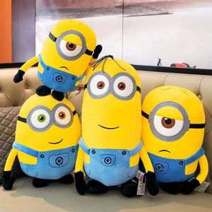 Jouet en peluche Minion mignon, animaux en peluche, mouton, oreiller doux, coussin décoratif pour la maison, cadeaux de noël et d'anniversaire