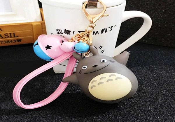 Lindo llavero colgante de mi vecino Totoro Chinchillidae para bolso accesorio para bolso Miyazaki Hayao llavero de cuero para fanáticos del cómic 5854750