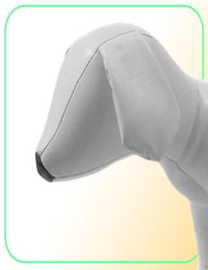 Mignon nouveau pvc en cuir torsos Modèles de chien mannequins mannequins mannequin noir blanc modélisation de position de position chiens