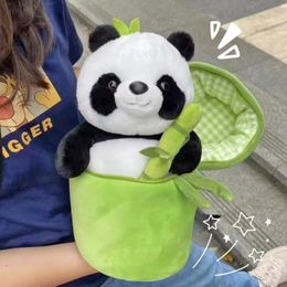 Coup de tube de bambou mignon panda
