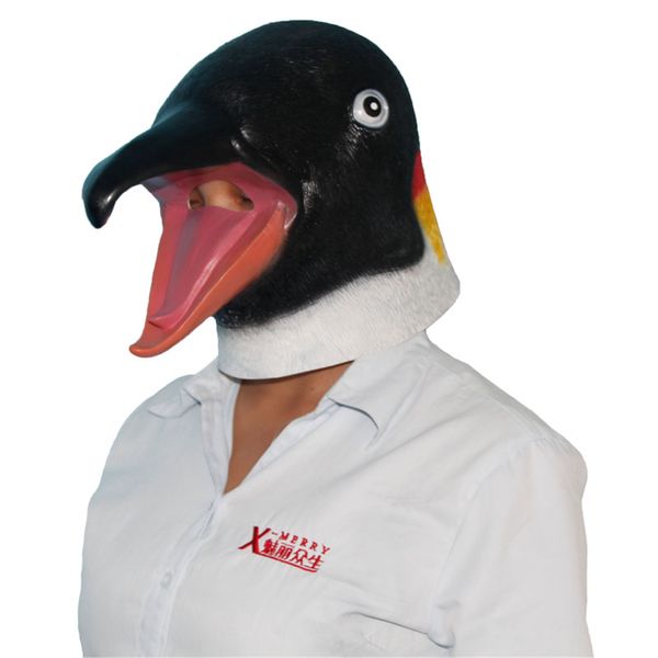 Lindo disfraz de pingüino para Ladys niños Halloween carnaval fiesta Animal máscara adulto vestido de lujo Cosplay disfraz accesorios de teatro