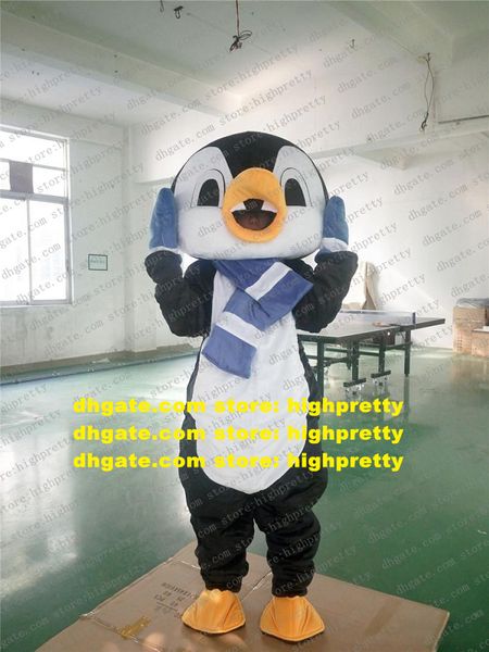Cute Penuins Penguin Mascot Disfraz de caricatura para adultos traje de personaje de dibujos animados nuevos productos que lanzan los principales eventos ZZ7839