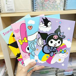 Mignon animal de compagnie Anime Kuromi mélodie Jade Gui chien cahier étudiant dessin animé longue oreille lapin devoirs cahier lot