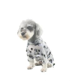 Leuke Huisdier Kleren Deigner Persoonlijkheid Dieren Kleding Teddy Poodle Chenery Puppy T-shirts Delicate Kleine Hond Kleren T-shirt Zomer