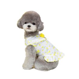 Vêtements pour chiens de compagnie mignons chiots de chemise d'été douce Approche pour les vocations de la plage d'été vacances 303