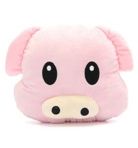 Leuk varken Piggy zacht kussen roze emoticon kussen knuffel gevuld pop cadeau pop houd kussen gevuld speelgoed verjaardagscadeau LA0228648509