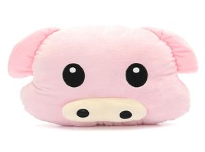 Piggy cochon mignon oreiller doux émoticône coussin en peluche jouet en peluche en peluche de poupée