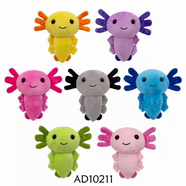 Mignon peluche Animal Axolotl jouet poupée doux oreiller-jouet Ambystoma Mexicanum décoration enfants cadeau jouets