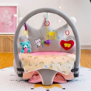 Leuke pluche baby leren zittende stoelhoes Leer om de voedingsstoelbedekking te zitten voor baby's voor peuters 0-3 jaar