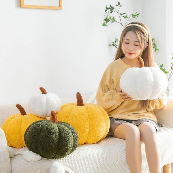 Lindos juguetes de peluche de calabaza, muñecos de peluche de 27cm, juguete para niños, muñeco suave para niños, regalo de cumpleaños, decoración del hogar, almohadas C