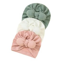 Mignon rabbit oreilles nœud chaude chapeau indien bandanas turban basse-bande girls enfants hair head têtes accessoires