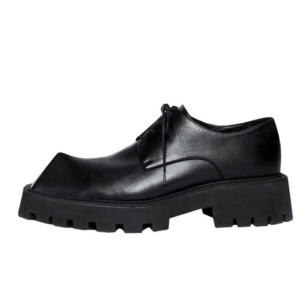 Designer homme chaussure anniversaire mignon homme Derby chaussure cadeau de Noël hommes plate-forme Oxfords