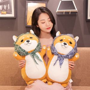 Leuke Shiba Inu Dog Plush Toy Children's Toy Animal Gevulde speelgoedkussenkussen Cushion Home Decor Gift T200901