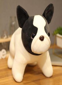 Leuke simulatie Puppy Plush Toy Dog Dogs Bulldog Doll mannelijk kind cadeau meisje Kids Toys4782566