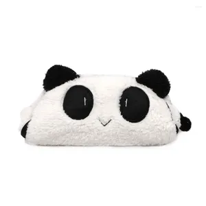 Leuke zachte pluche voor CASE Panda potlood pen tas cosmetische make-up tasje