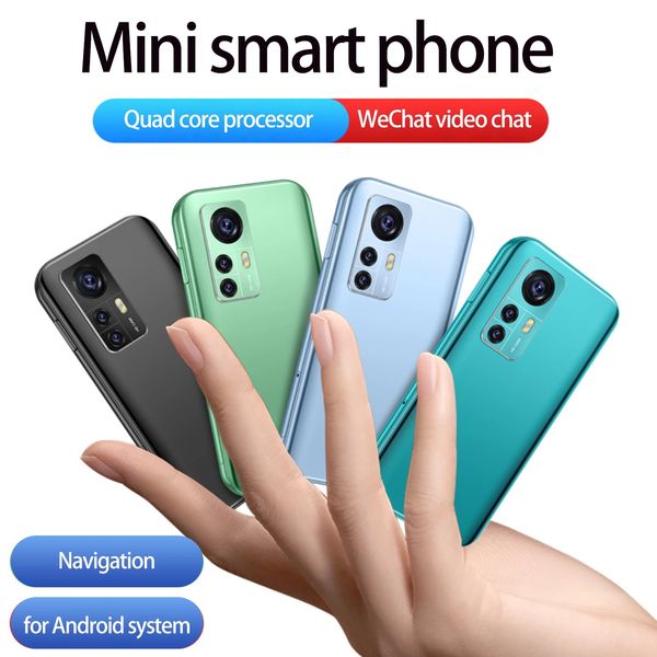 Cute Super Mini Android Teléfonos inteligentes desbloqueados SOYES Quad Core Google Play 1GB RAM 8GB ROM 2.0MP Tarjeta SIM dual Teléfono móvil