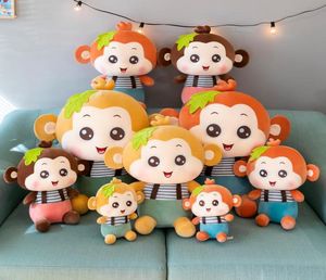 Leuke Suspender Monkey Plush Toy Large Strap Monkeys Doll Grab Machine Dolls Girl Birthday Gift5835089