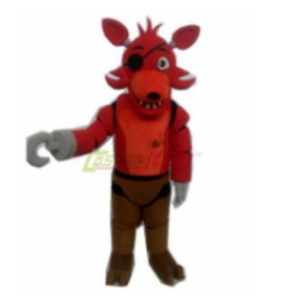 Lindo juguete disfraz de mascota Foxy vestido de lujo de Navidad disfraz de mascota de Halloween envío gratis