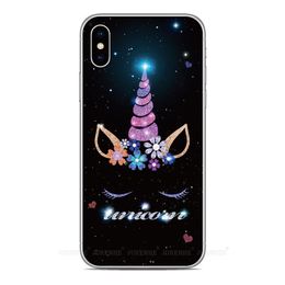 Étui de téléphone à la licorne mignon pour LG Wing Velvet K22 K51S K41S K61 K42 K52 K62 K50 Q92 Q6 Q7 Stylo 4 5 6 G8X G7 G8 V50 V60 Thinq Cover