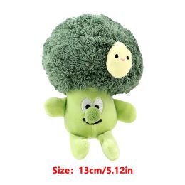 Schattige groentebroccoli pluche gevulde pop bloemkool zachte pluche speelgoed paar sleutelhanger tas hanger joch cadeau