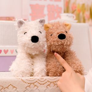 Schattige West High Dog Dog Plush Dolls Mini Soft Huxiu Dog Girl Heart Gift Toys