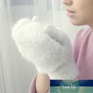 cute wool gloves female winter mittens factory outlet fur gloves fingerless gloves winter women girls mittens Factory price expert design Quality Latest