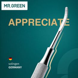 Bokkenpootjes MR.GREEN Nageltools vlekstaal ingegroeide nagel tool Dode huid push roestvrijstalen nagelpick nagelgroef speciale nagelknipper 230619