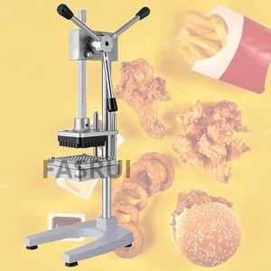 Snijden Sla Appelen Ginger Wortelen Bearing Cutter Fries Machine Handdruk Verticale Aardappel Cutters Komkommer Snijmaker