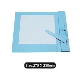 Snijmat 275*230 MM plastic scorebord papieren kaart cuting Snijmat Adhesive Mat Pad met Meten Grid craft DIY gereedschap 230703