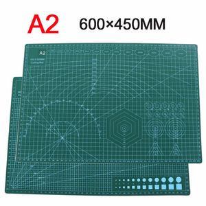 Cutting Mat 3mm A2 PVC Pad Patchwork Double Printed Self Healing Craft Quilting Scrapbooking Board 45X60CM 230320