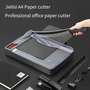 Snijmat Papiertrimmer Guillotinesnijder A4 Snijlengte Desktopmachine met beveiligingskop voor ambachtelijke pos-kaarten 231130
