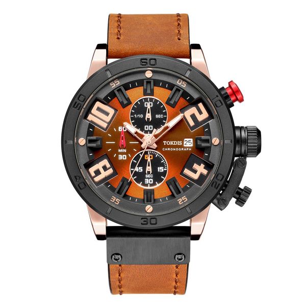 Cwp 2021 marca CURREN moda Casual correa de cuero reloj de hombre cronógrafo de cuarzo militar reloj masculino relojes de pulsera de regalo C3