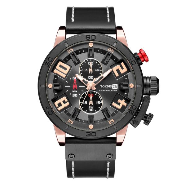 Cwp 2021 CURREN marque de luxe mode décontracté bracelet en cuir montre pour hommes militaire Quartz chronographe mâle horloge hommes montres-bracelets cadeau C1
